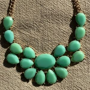 Sea Foam Green Bubble Necklace